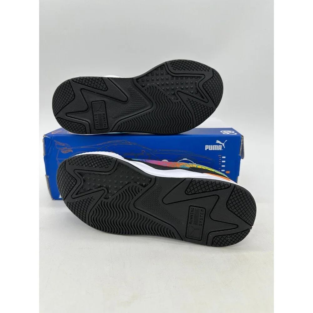 Puma RS-X Hot Wheels Kids Size 2C Blue Black Athletic Shoes 403400 01